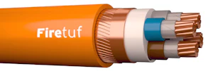 prysmian Copper power cable-frhf firetuf frhf-emc 1kv 4x25/16