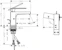 hansgrohe Pesuallashana hansgrohe 73002670 tecturis e 80 vpv mus