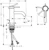 hansgrohe Basin mixer hansgrohe 73305000 tecturis s 80 chrome
