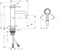 hansgrohe Pesuallashana hansgrohe 73311670 tecturis s 110 musta