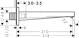hansgrohe Bath filler hansgrohe 73410000 tecturis e g 1/2 210
