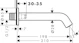 hansgrohe Juoksuputki piilo hansgrohe 73411700 tecturis s g 1/2 198