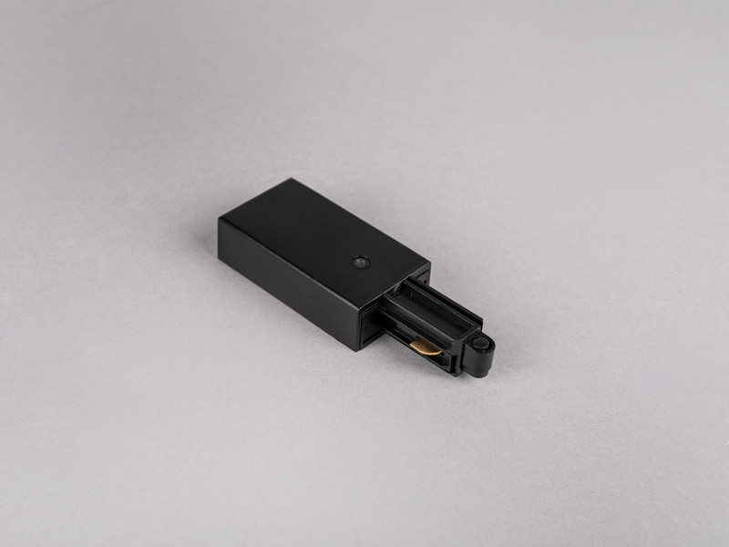 hide-a-lite Track accessory litetrac end feed 1-phase right black