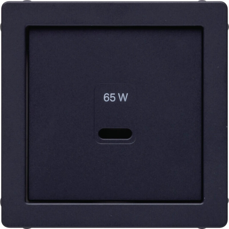 hager Centrumbricka q.1 usb-uttag 48604020 q.x antr.