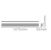 ledvance Påputs-/pendelarmatur ln inv d 1500 52w 930 dali vi