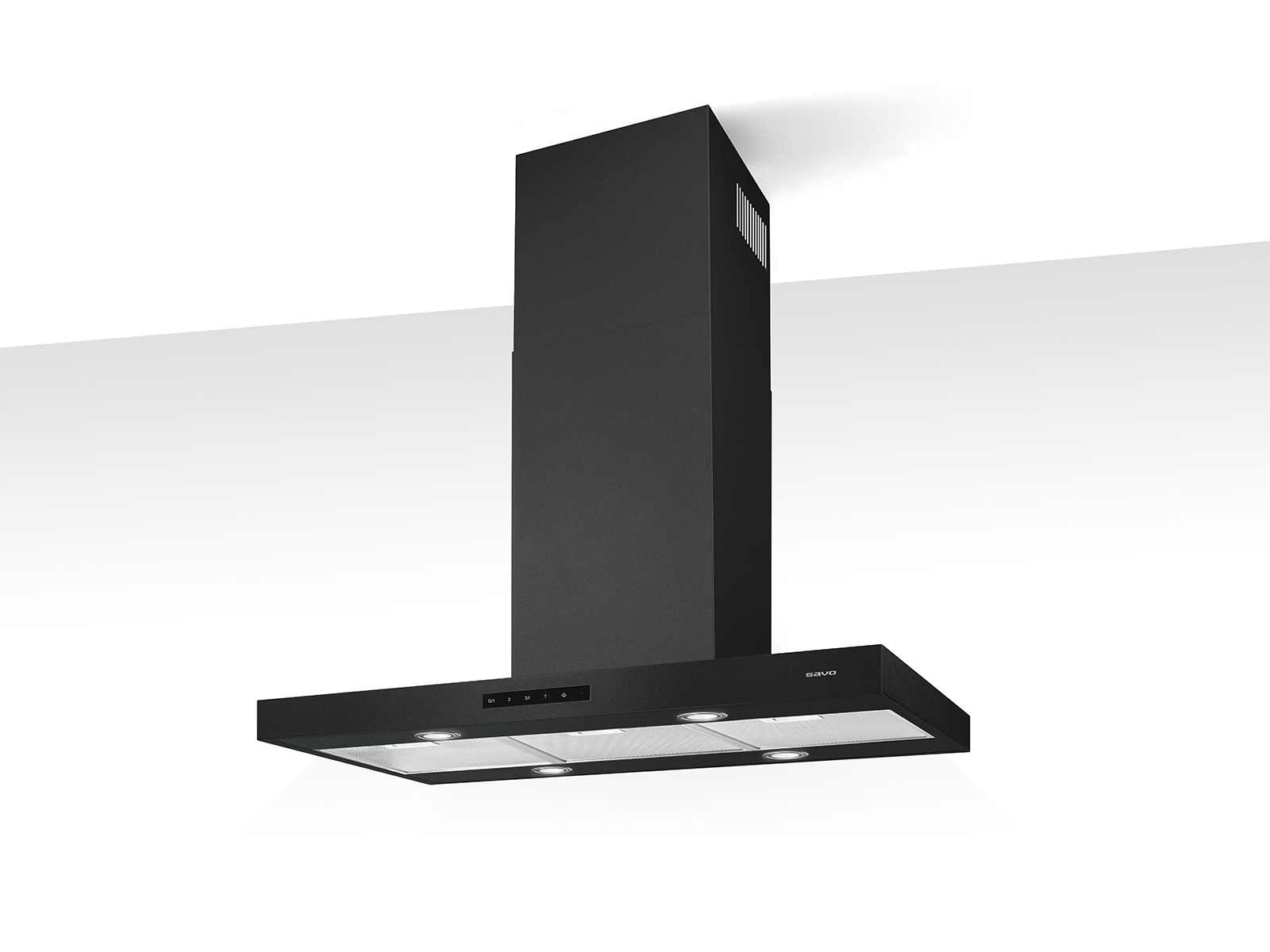 SPISKÅPA SAVO AAVA 2.0 ISLAND 90CM MATTSVART