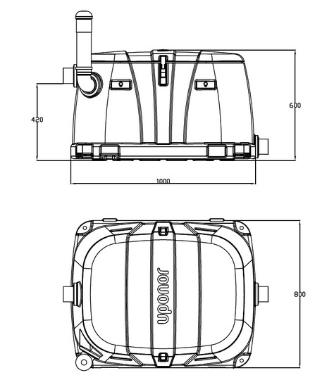 uponor Greywater filter summer cabin