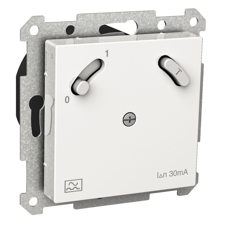 schneider electric Exxact residual current device rcd 30ma white