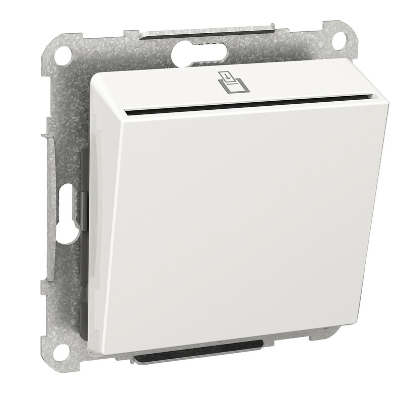 schneider electric Exxact key-card switch key-card switch 2-pol, white