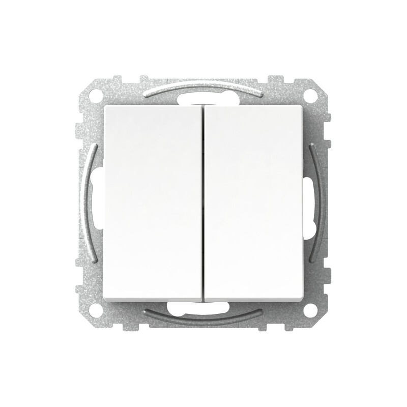 schneider electric Exxact tryckknapp tryckknapp 6+6, snabbk, vit