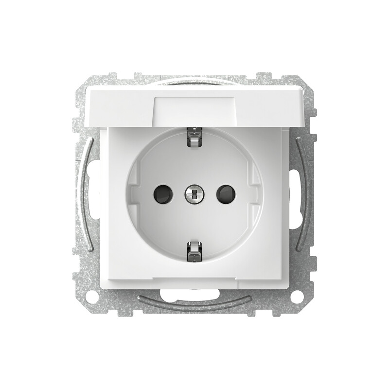schneider electric Exxact uttag 1s/16a/ip21 u ram kansi vit