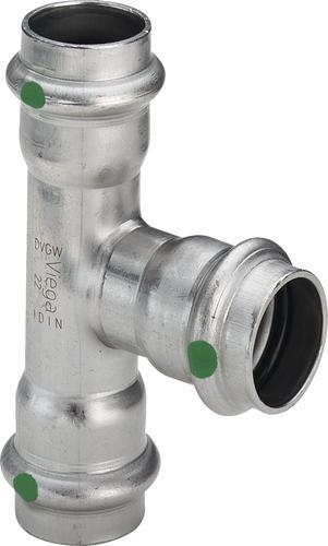 viega Press t-rör reducer. rostfritt 35x28x35 viega