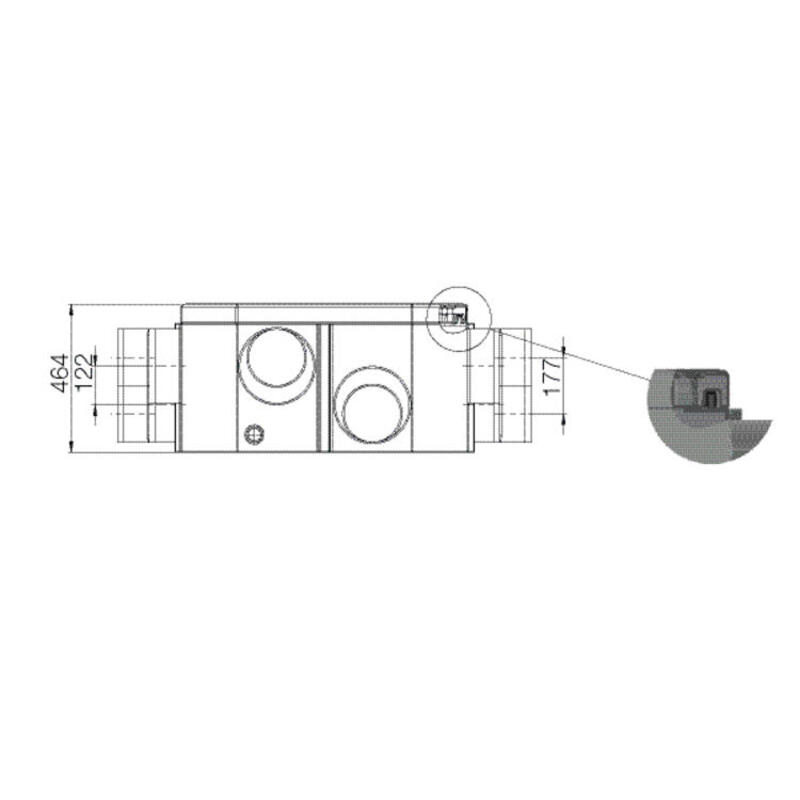 rauheat Fördelningsbrunn maxi g2 pexflex plus low