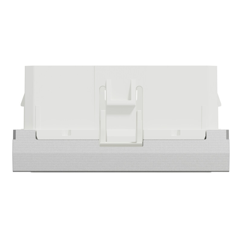 schneider electric Kanavadatarasia unica system+ ol45 2xrj45 actassi suora alu
