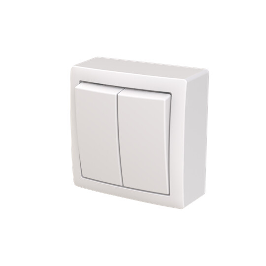 abb Kytkin saga 6+6/16ax/250v/ip21 ppj 2x val