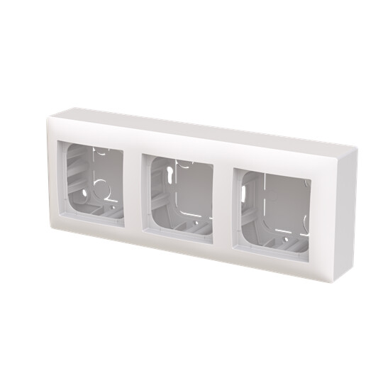 abb Ytkapsling saga 1-fack,80mm,dj54mm,vit