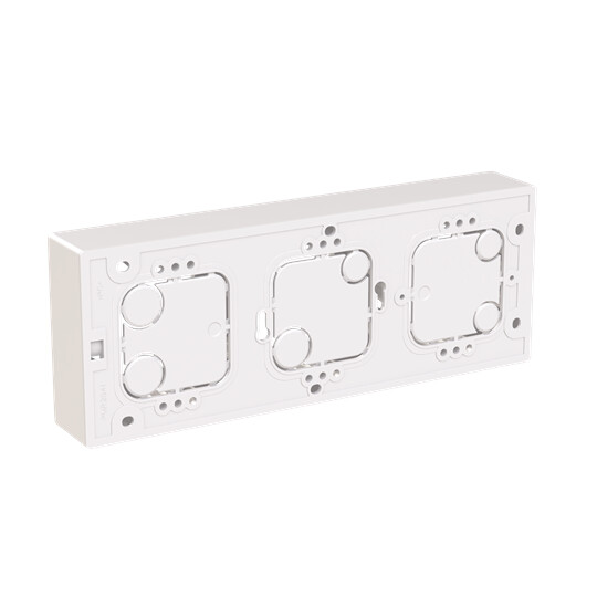 abb Ytkapsling saga 1-fack,80mm,dj54mm,vit