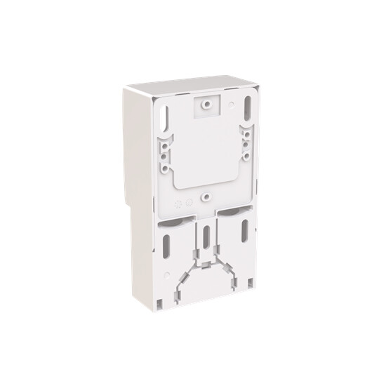 abb Surface mounted enclosure saga 1-gang, lath installation, whi