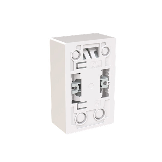 abb Socket outlet saga schuko, 1-g, screwless