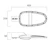 sylvania Gatuarmatur zephyr led zephyr large 3250lm 3k cli gre