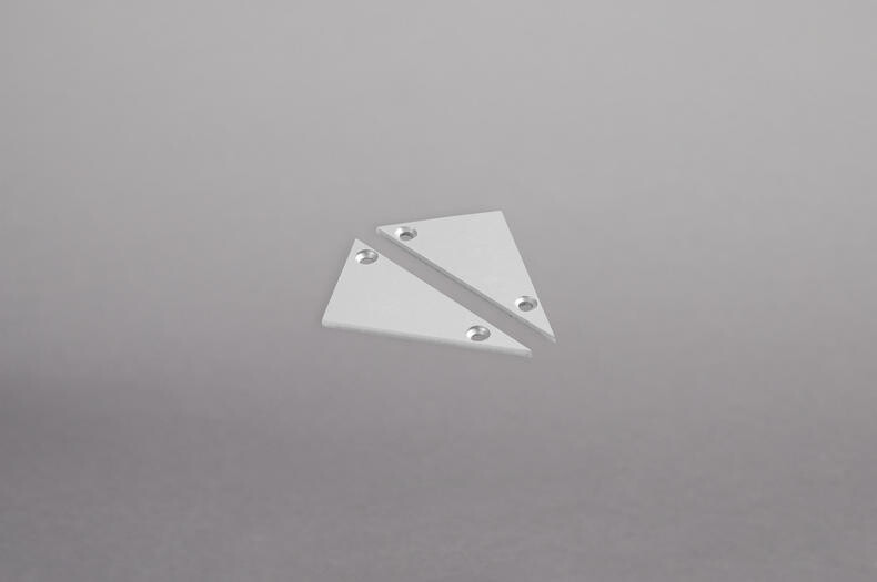 hide-a-lite Mekaaninen lisätarvike wedge pääty alu 2 kpl