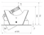 illuxtron Downlight fluxe 90 hv-fd adj 800lm 4k 40° wh