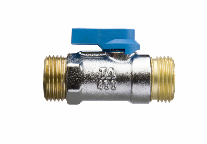 MINIKULVENTIL TA400 DN10 RAK UT3/8 HANDTAG
