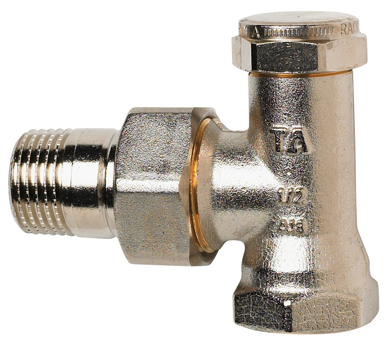 RETURN VALVE ANGLE TA 3/8 F/M RADITRIM TA50006-110