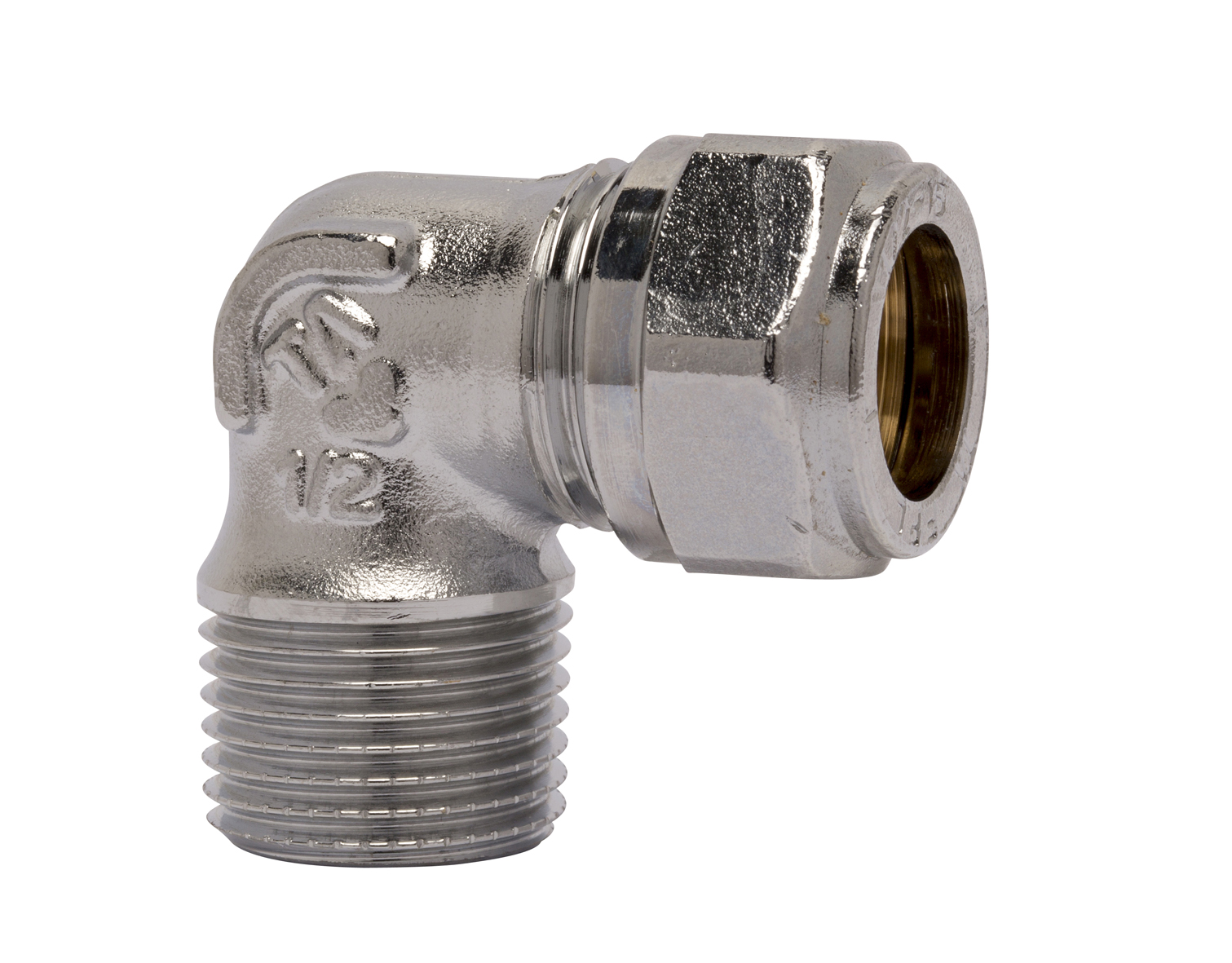 KLÄMRINGSVINKEL UT TA 12x3/8 TA53306-212 KROM