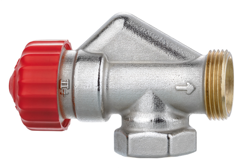 RADIATORVENTIL VINKEL TA 3/8 TRV-3 50824-010 UTAN NIP.