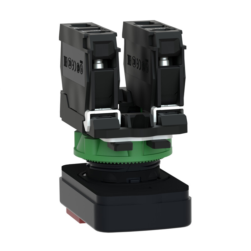schneider electric Kaksoispainikekaluste harmony xb5al73415 kaksoiskytkin