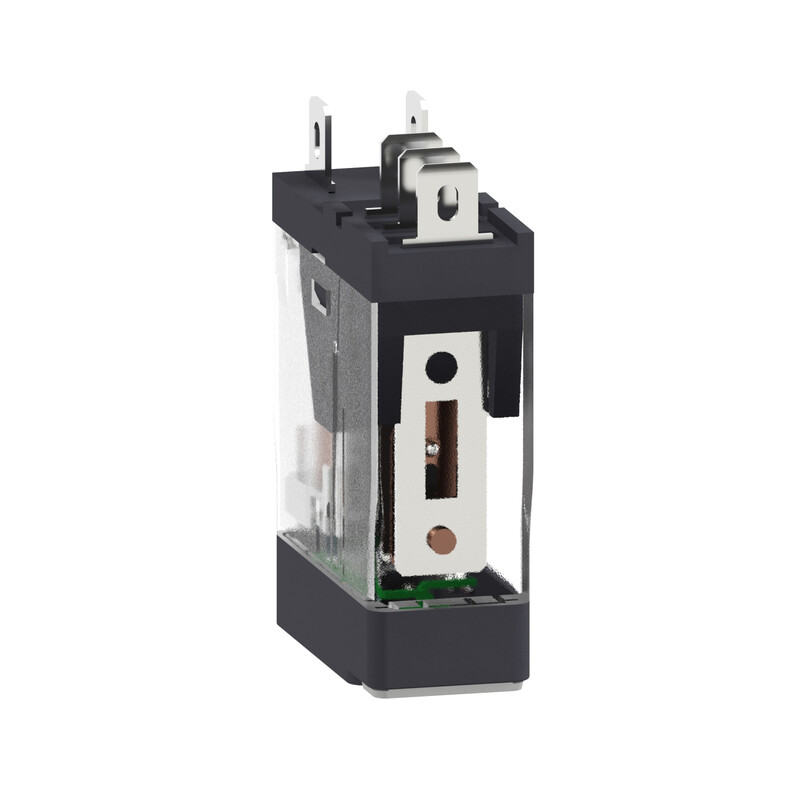 schneider electric Plug-in relay zelio rxg 24vdc 1c/o 10a lock led