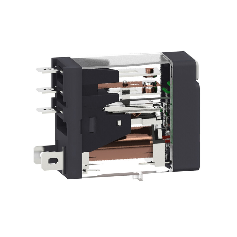 schneider electric Kopplingsrelä 48vdc 1c/o 10a låsbar led