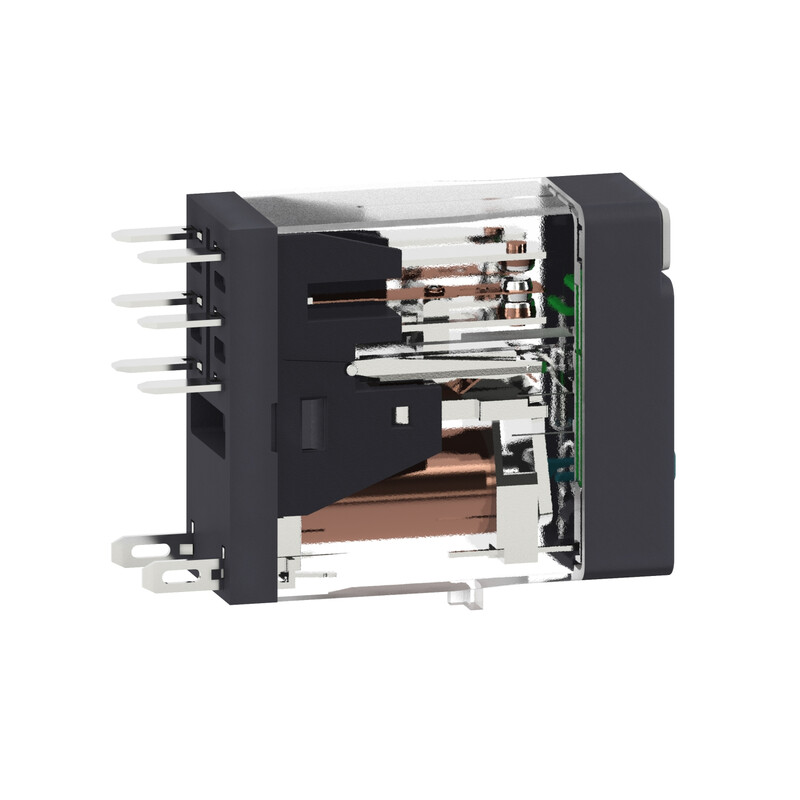 schneider electric Pistokantarele zelio rxg 48vdc 2 c/o 5a lukit. led