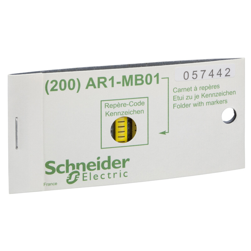 schneider electric Johdinmerkki schneider ar1mb010 kirjain o