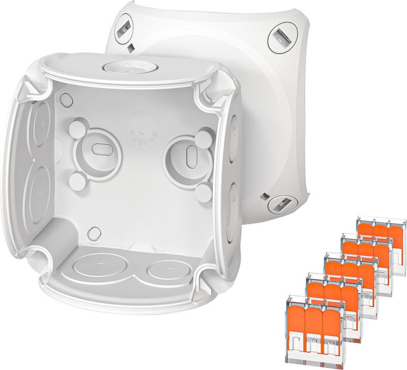 JUNCTION BOX DK 0102 W IP66 WAGO 221-413