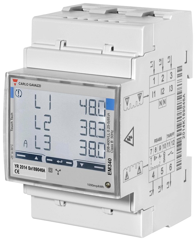 ENERGY METER CARLO GAVAZZI SPM3-24-1
