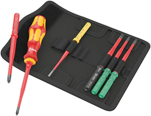 wera Screwdriver set wera kk vde 7 extra slim 1 tie