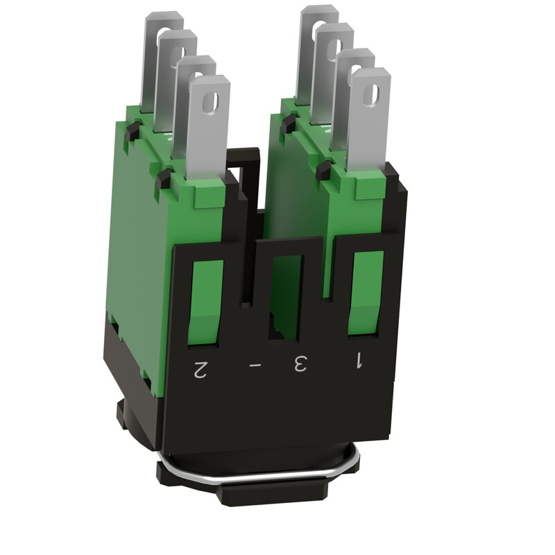 schneider electric Painike-/merkkivalorunko runko-osa 2no faston