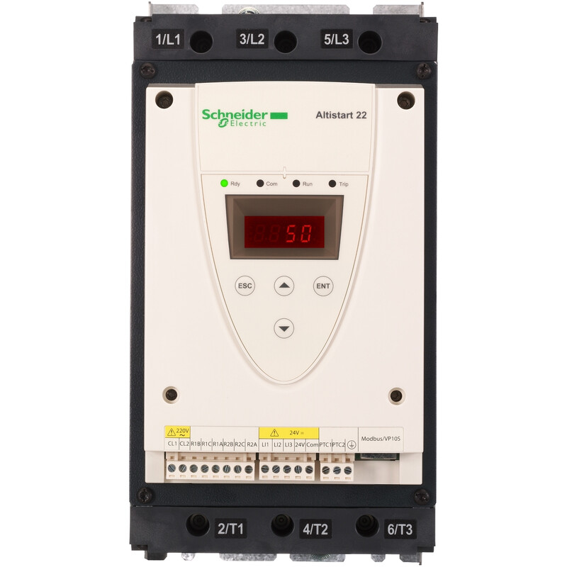 schneider electric Soft starter ats22 88a <440v 220v control