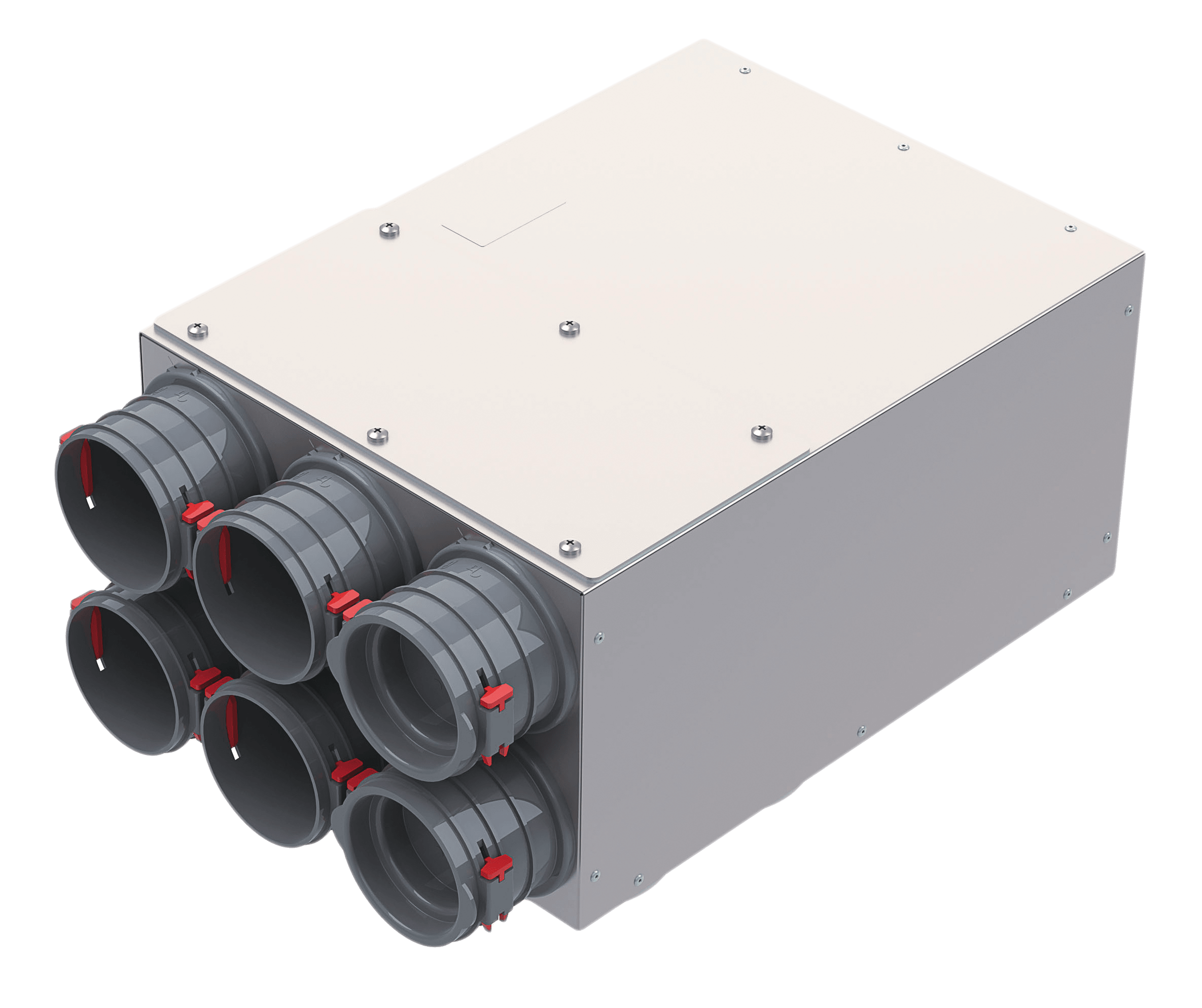 FÖRGRENINGSBOX VALLOX BLUESKY 125mm / 6 INGÅNG / 200