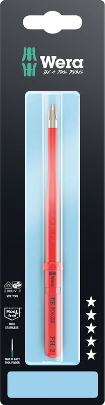 wera Screw bit wera kk vde 3062 is ph 1 tie sb