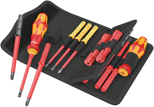 wera Screwdriver set wera kk vde 18 universal 2 tie
