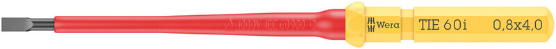 wera Screw bit wera kk vde 60 i 0,8 x 4,0 mm tie