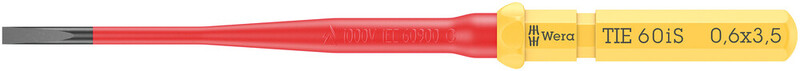 RUUVAUSKÄRKI WERA KK VDE 60 iS 0,6 x 3,5 mm TIE
