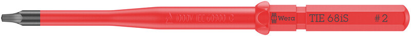 wera Screw bit wera kk vde 68 is 2 x 157 mm tie