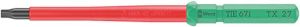 wera Screw bit wera kk vde 67 i tx 27 x 157 mm tie