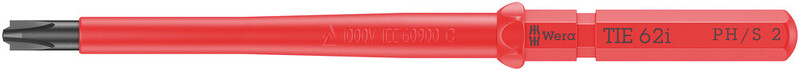 wera Screw bit wera kk vde 62 i ph/s 2 mm tie