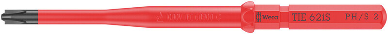 wera Screw bit wera kk vde 62 is ph/s 2 mm tie