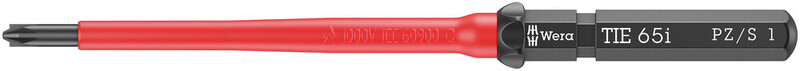 wera Screw bit wera kk vde 65 i pz/s 1 mm tie
